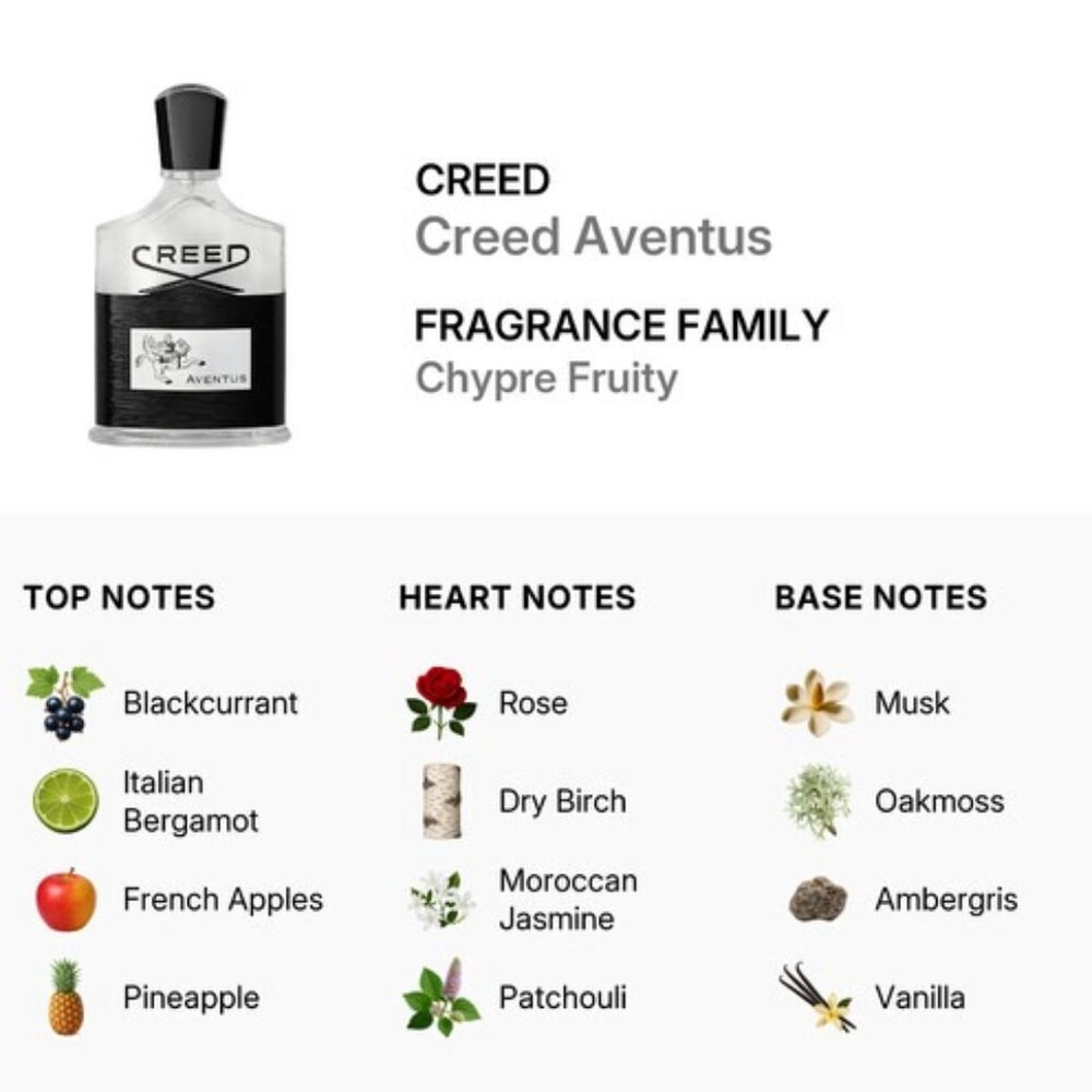 CREED Aventus EDP Fresh Fruity Dry Woods Pineapple Birch-Sample 2ml,0.07oz-NEW - Picture 5 of 11